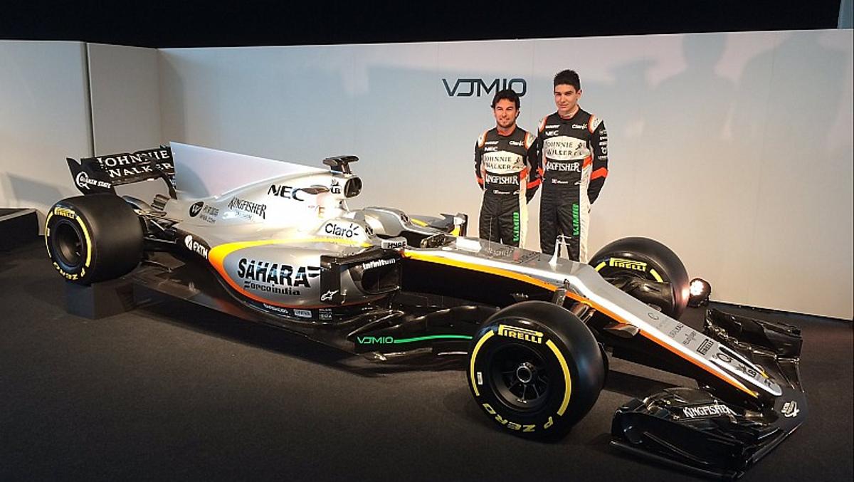 Gtechniq partners Sahara Force India reveal their 2017 new look