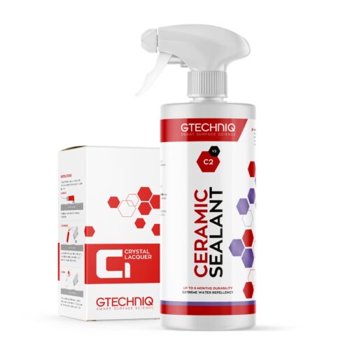 C1 Crystal Lacquer and C2 Ceramic Sealant