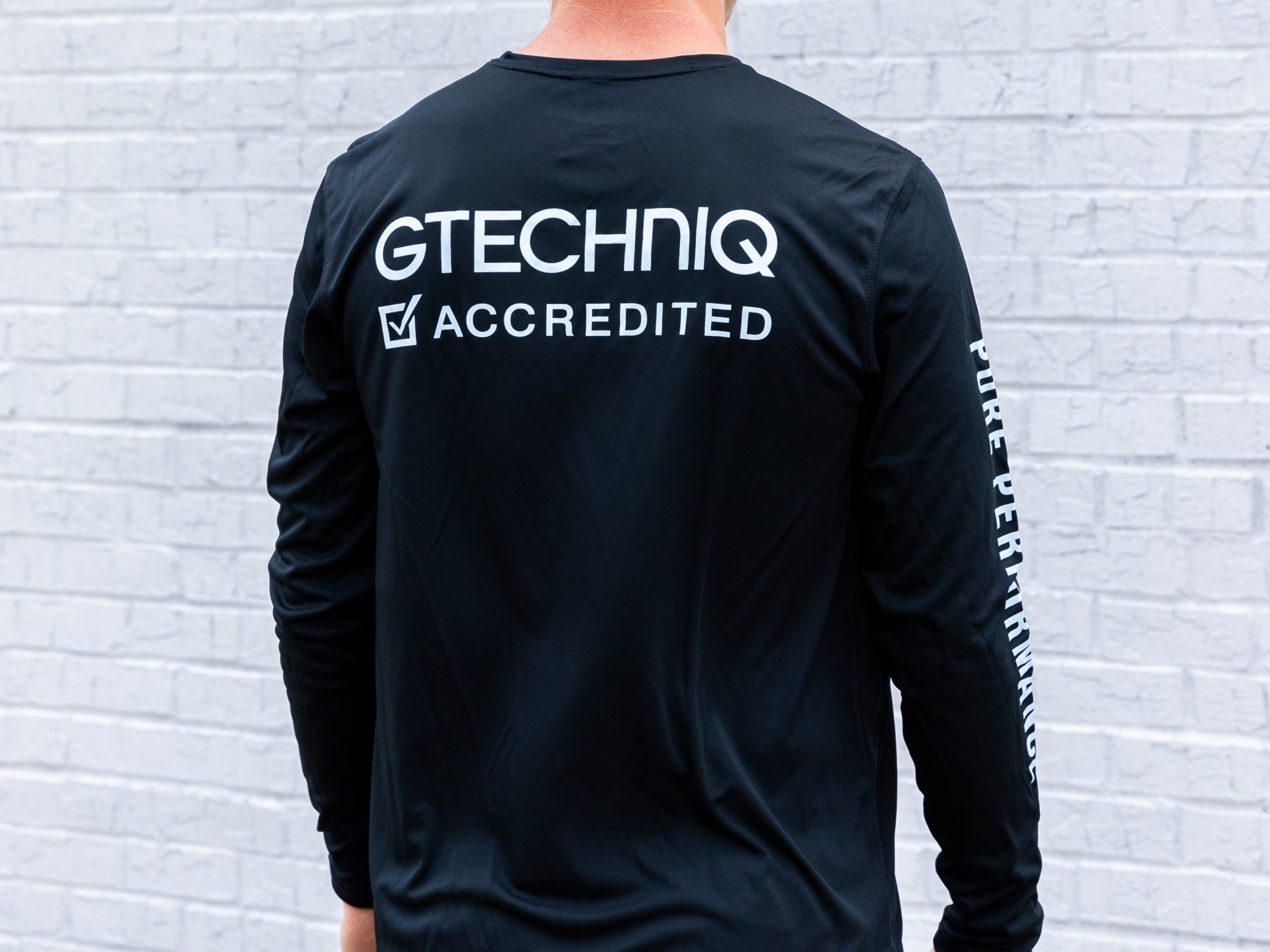 Long Sleeve Sun Protection Shirt Accredited Black Gtechniq Usa