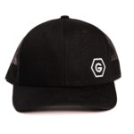 Black Retro Trucker Hat