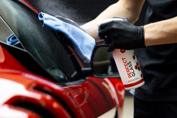 Using G6 Perfect Glass on Ferrari windows