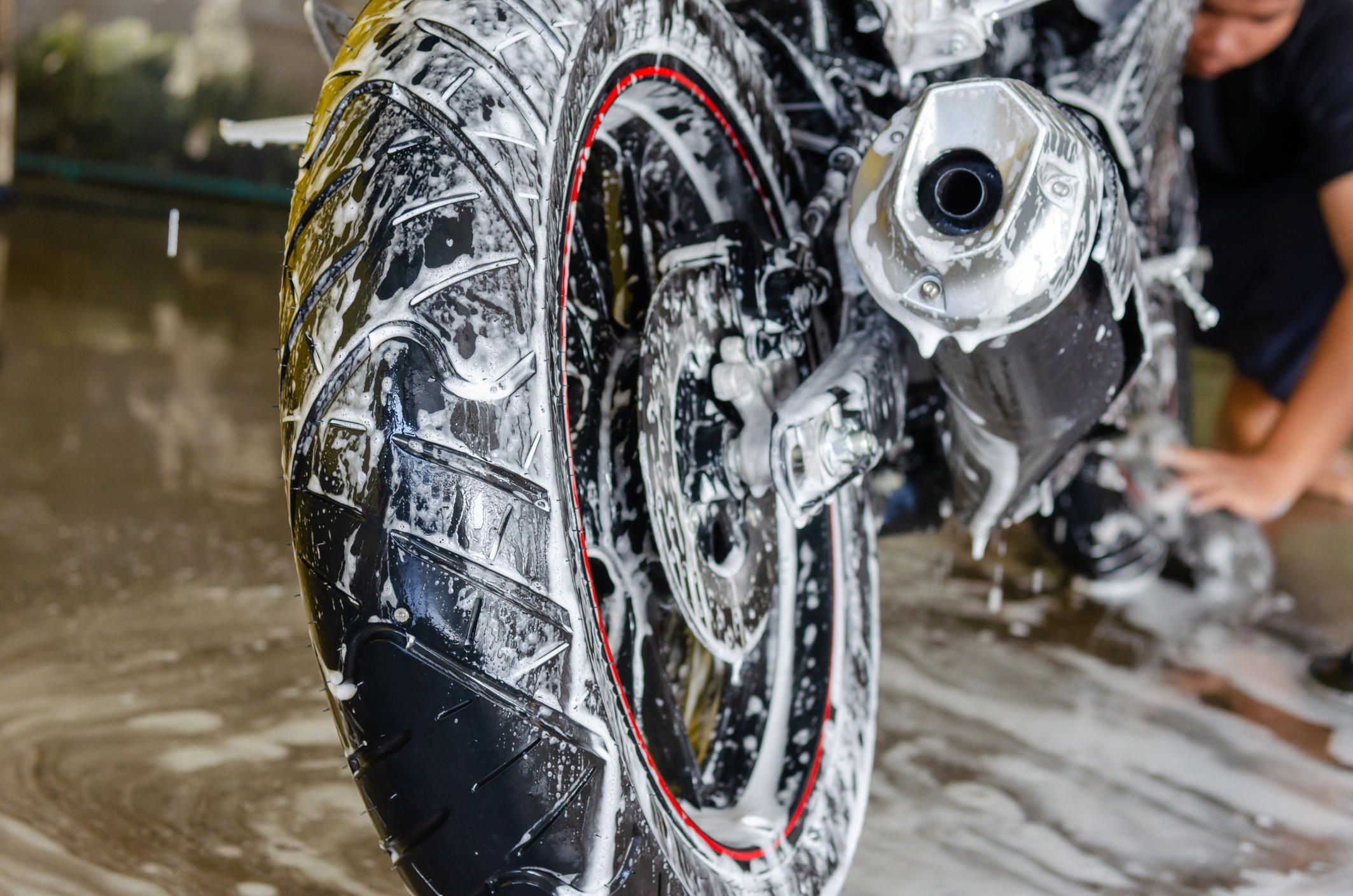 How to Wash a Motorcycle